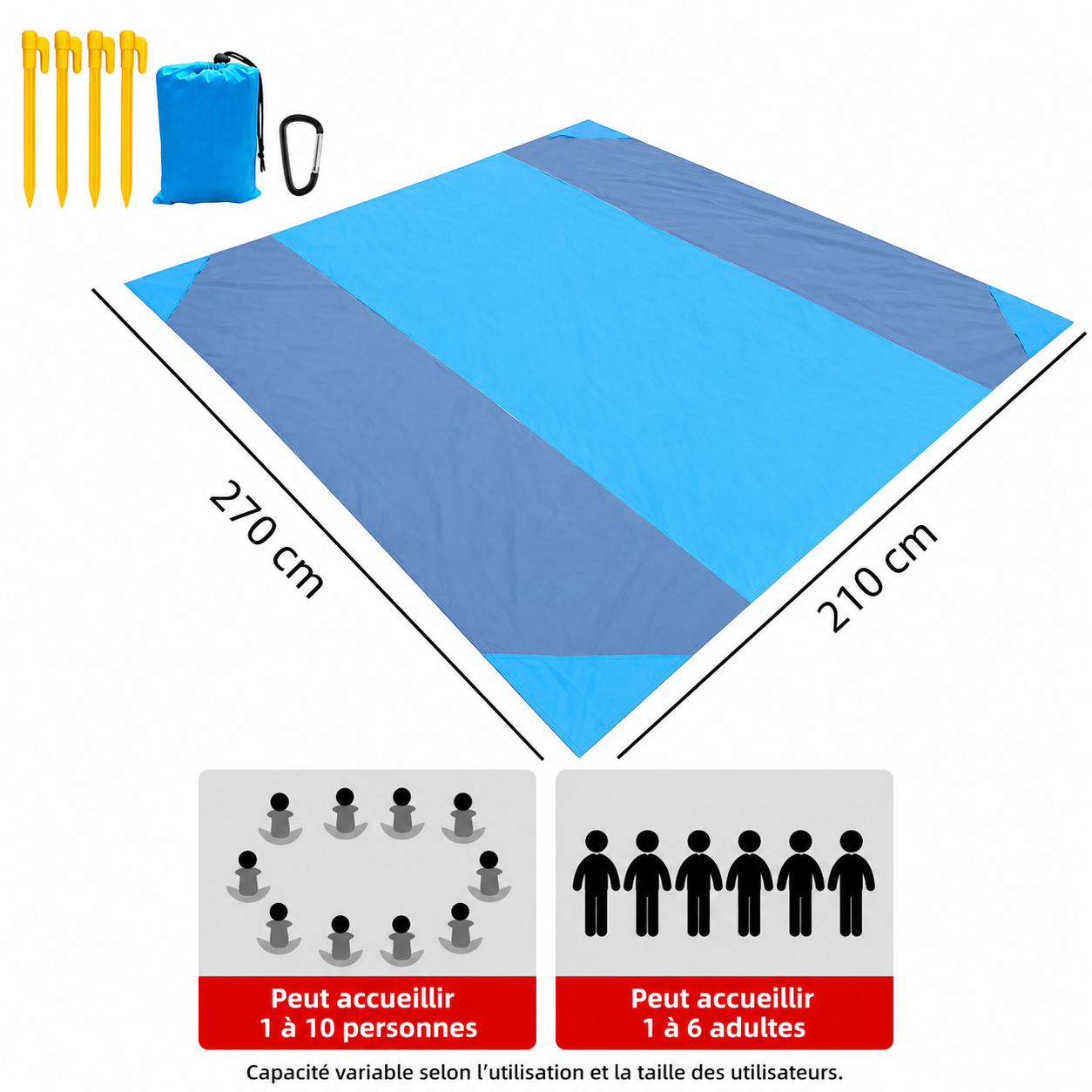Tapis de plage sunkissed™